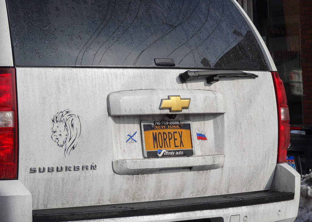 MORPEX license plate of America