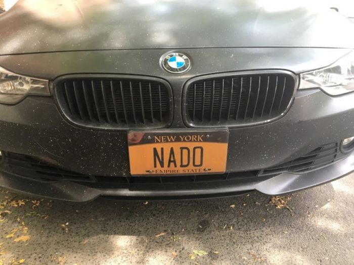NADO license plate of America